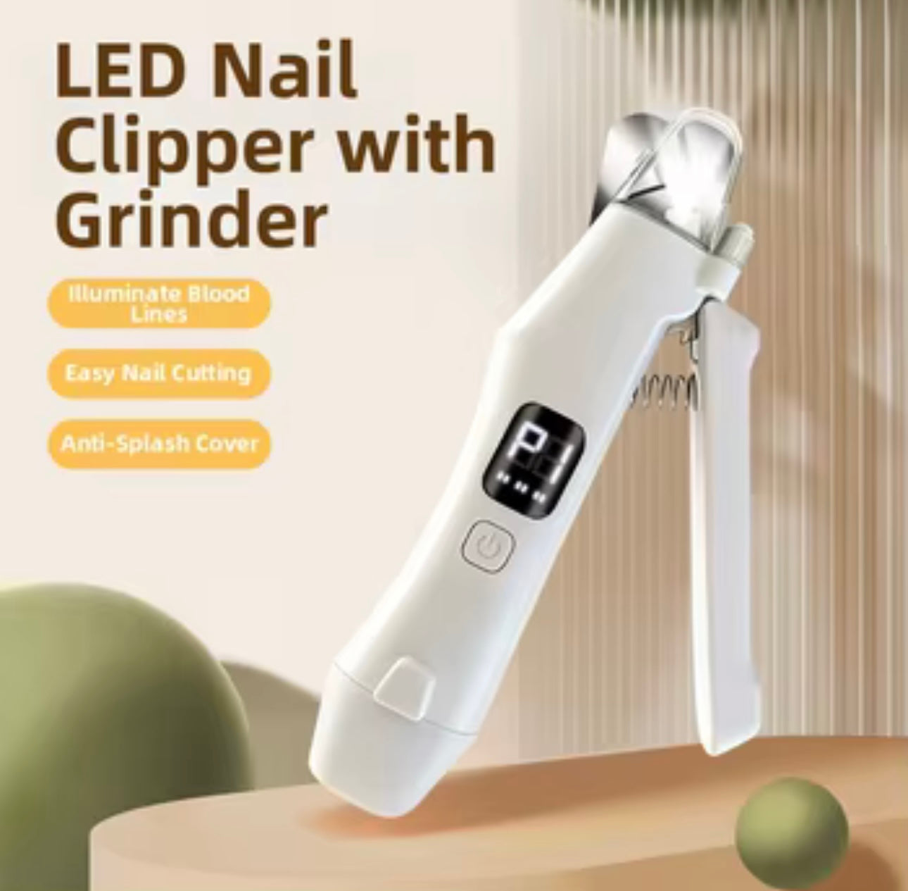 Vovera™ LED Nail Clipper